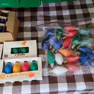 Lot 109: Large Christmas Lights Lot