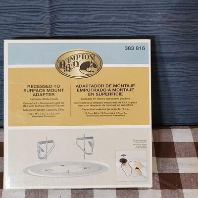 Lot 111: Hamilton Bay Recessed to Surface Mount Adapter