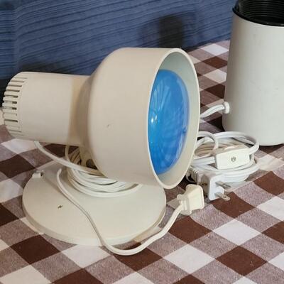 Lot 112: Spot Lamp & Cannister Lamp