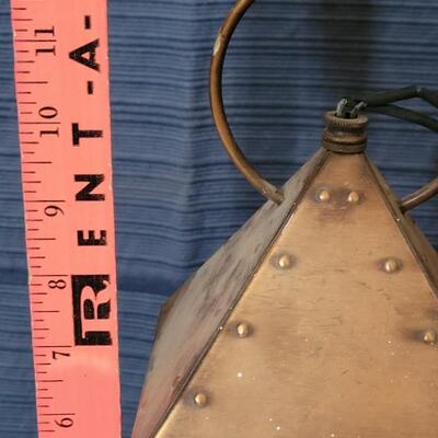 Lot 113: Vintage Copper Light