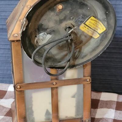 Lot 113: Vintage Copper Light