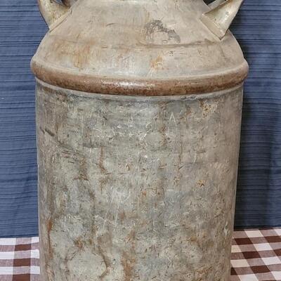 Lot 114: Vintage Milk Can