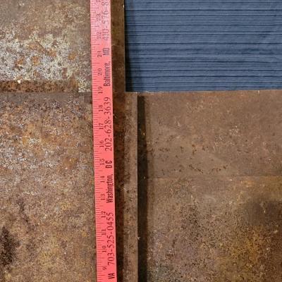Lot 116: (6) Rusted Metal Sheets
