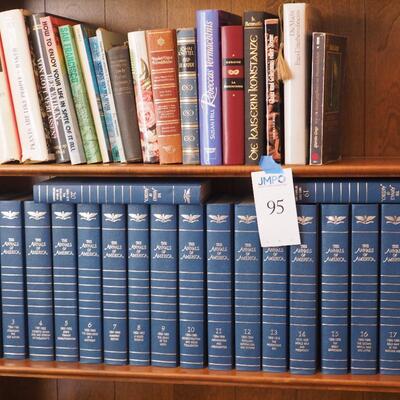 Lot 95 hardback set Annals on America and other books