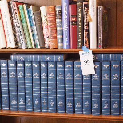 Lot 95 hardback set Annals on America and other books