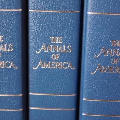 Lot 95 hardback set Annals on America and other books