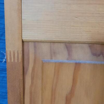 Lot 125: Set of Bi-Fold  Wood Doors
