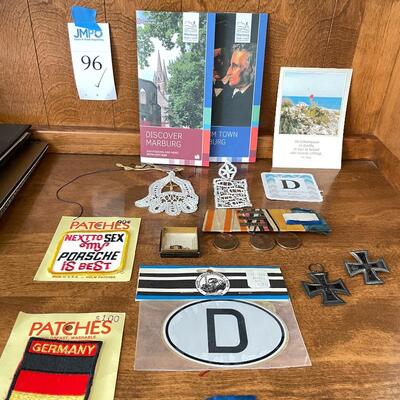 Lot 96 WWI Ephemera  and patches