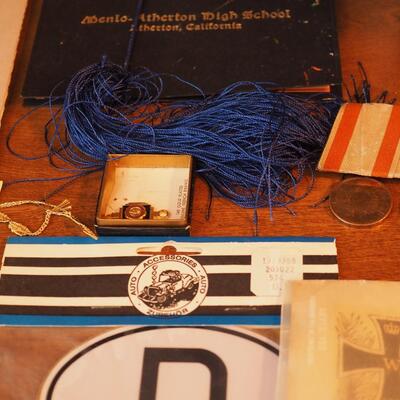 Lot 96 WWI Ephemera  and patches