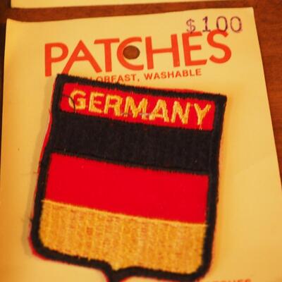 Lot 96 WWI Ephemera  and patches