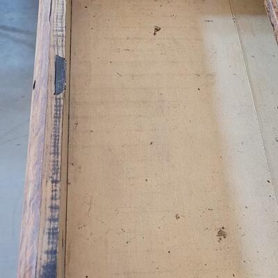 Lot 126: Vintage Tiger Maple Buffet (Perfect Upcycled Project Piece)