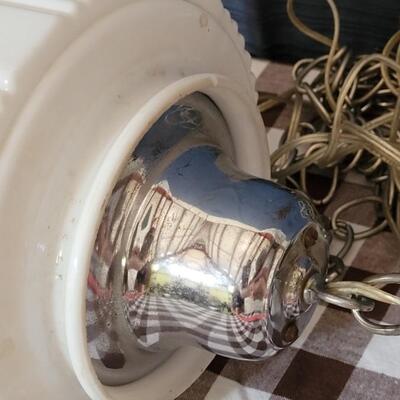 Lot 136: Vintage Light Fixture 