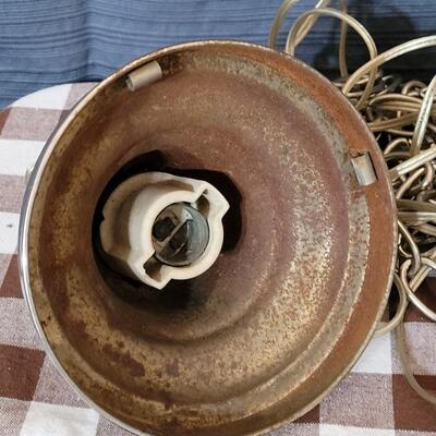 Lot 136: Vintage Light Fixture 