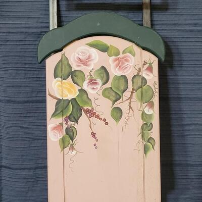 Lot 137: Handpainted Decorative Sled 