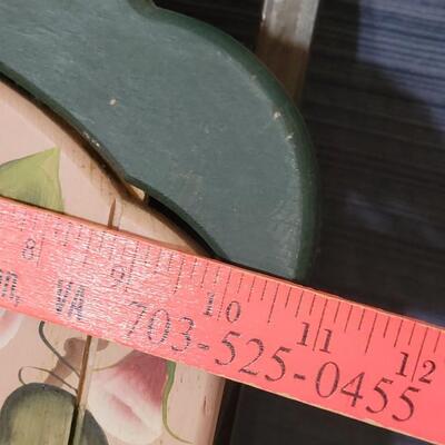 Lot 137: Handpainted Decorative Sled 