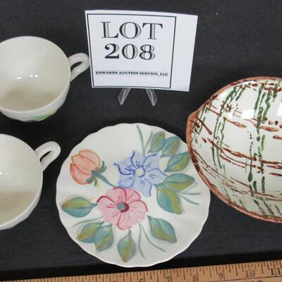 Lot of Vintage Blue Ridge Pottery Dishes