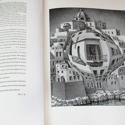 M. C. Escher 29 Master Prints Soft Cover Book, Published 1983, 11 1/2 x 16