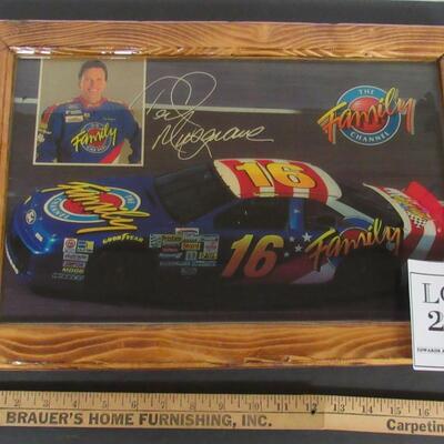 Nascar Tony Musgrave For the Family Channel Framed Picture