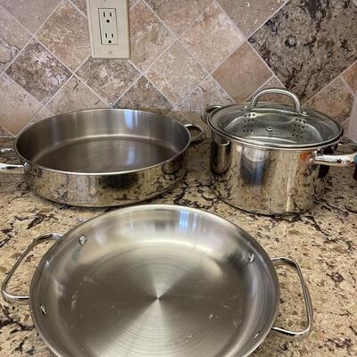 Lot 47  Stainless Steel Cookware