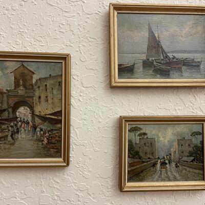 Lot 77  Miniature original Paintings