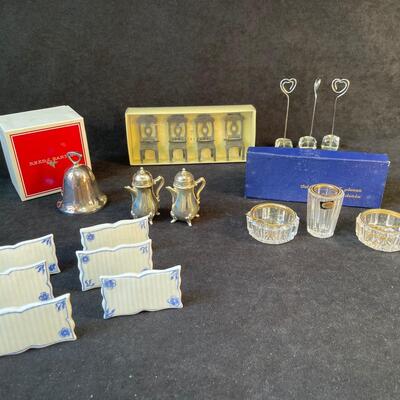 Lot 93  Assortment of Place Card Holders