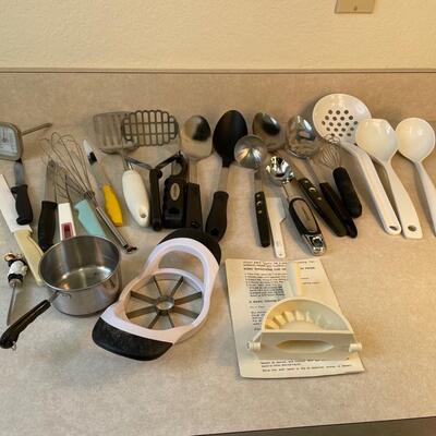 Lot 98  Assortment of Cooking Utensils