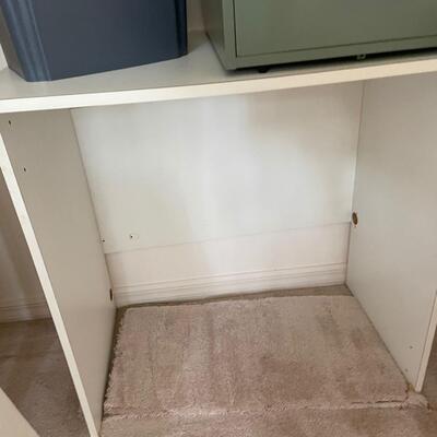 Lot 105 Office Misc with Single File Drawer and Shredder
