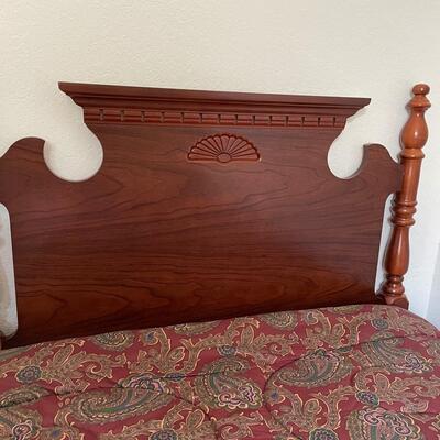 Lot 107  Pair of Twin Headboards