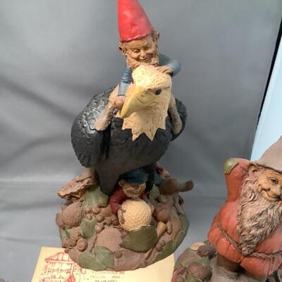 L. 730. Lot of 4 Tom Clark Gnome Figurines   