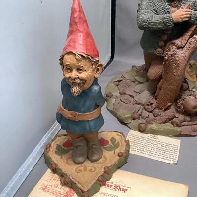 L. 731. Lot of 4 Tom Clark Gnome Figurines  