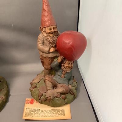 L. 732. Lot of 3 Tom Clark Gnome Figurines 