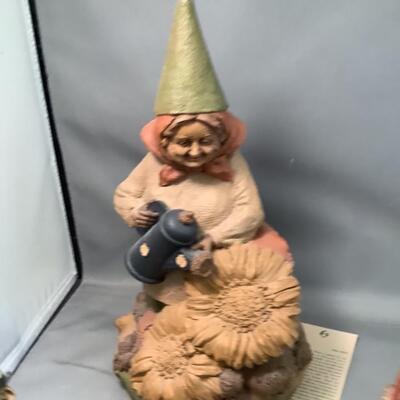 L. 734. Lot of 3 Tom Clark Gnome Figurines