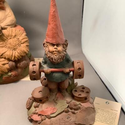 L. 734. Lot of 3 Tom Clark Gnome Figurines