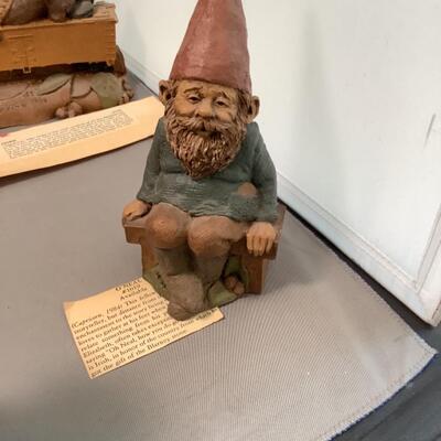 L. 735. Lot of 4 TomClark Gnome Figurines 