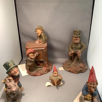 L. 736 Lot of 5 Tom Clark Gnome Figurines