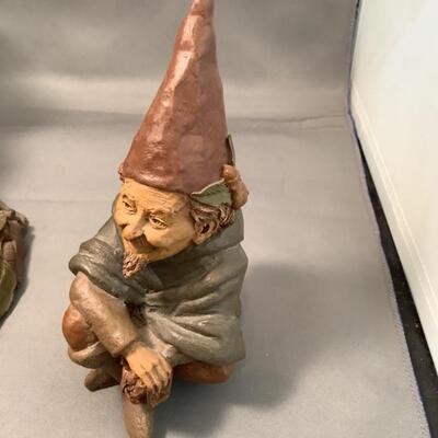 L. 739. Lot of 2 Tom Clark Gnome Figurines