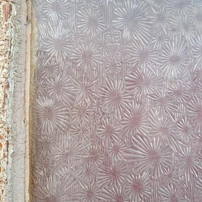 Lot 151: Vintage Farmhouse Chippy Paint Florentine Glass Window Panes  