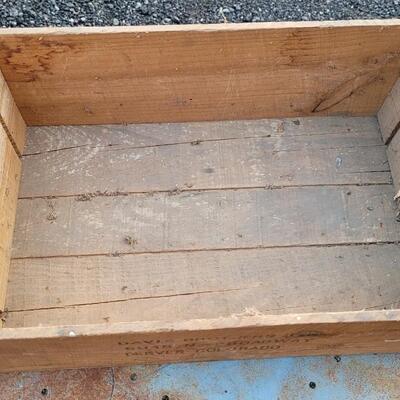Lot 152: Vintage French Wine Box COLORADO, TEXAS AND FRANCE Trifecta 