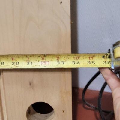 Lot 157: New Unused SOLID WOOD Home Design Entry Door w/ Precut Door Hole