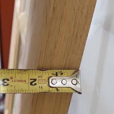 Lot 159: New Unused SOLID WOOD Platte Valley Lumber 8-Pane Glass Accent Door 