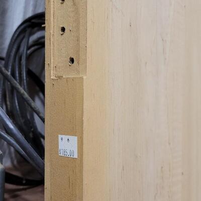 Lot 160: New Unused SOLID WOOD Arch Top Entry Door 