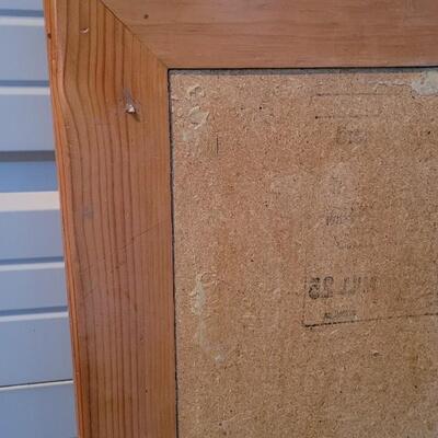 Lot 162: Vintage Square Tabletop Ready to Mount 