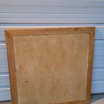 Lot 162: Vintage Square Tabletop Ready to Mount 