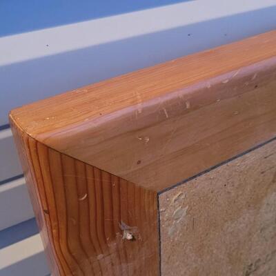 Lot 162: Vintage Square Tabletop Ready to Mount 