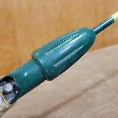 Lot 165: Vintage Green and Yellow No. 1926 Direct Drive Rod w/ Reel 