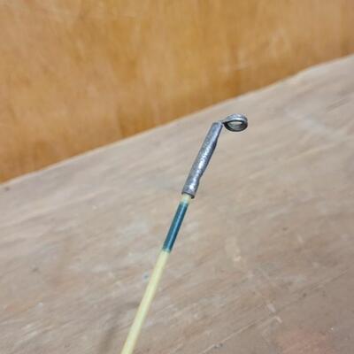 Lot 165: Vintage Green and Yellow No. 1926 Direct Drive Rod w/ Reel 