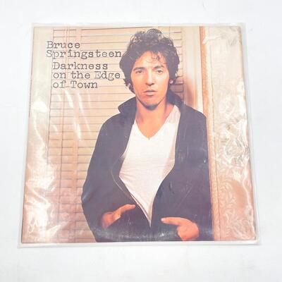 BRUCE SPRINGSTEEN â€œDARKNESS ON THE EDGE OF TOWNâ€ VINYL RECORD