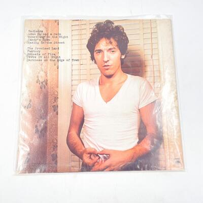 BRUCE SPRINGSTEEN â€œDARKNESS ON THE EDGE OF TOWNâ€ VINYL RECORD