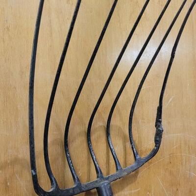 Lot 168: 44" Vintage Farm Pitchfork