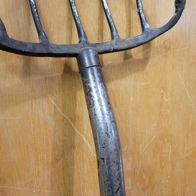 Lot 168: 44" Vintage Farm Pitchfork